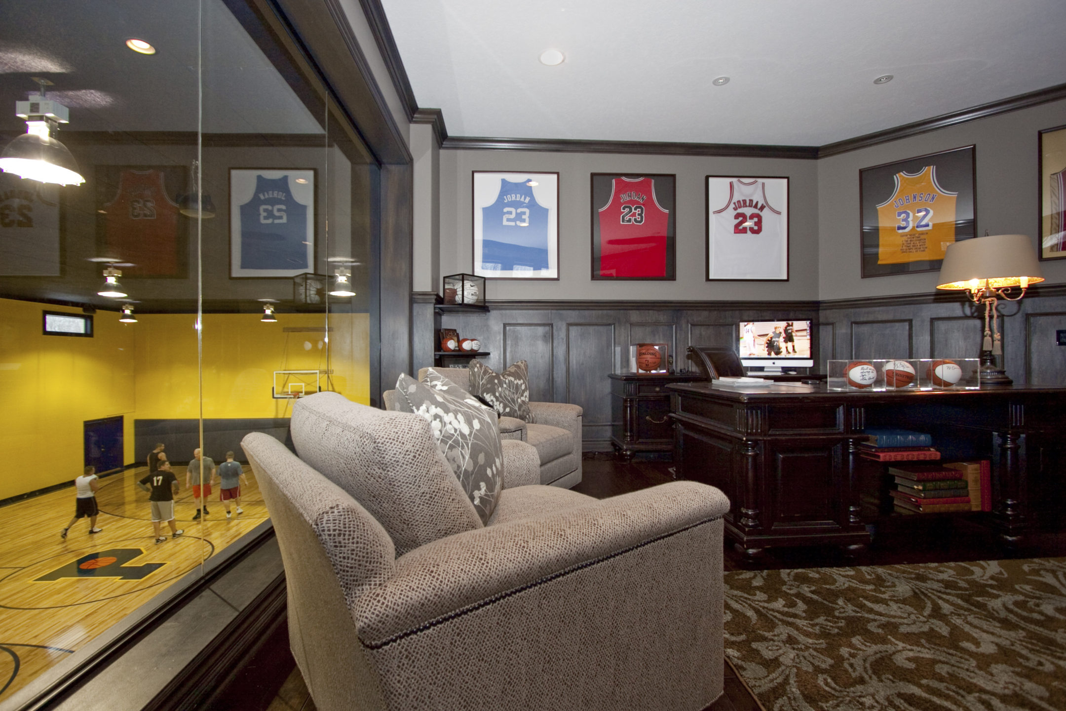 evergreen-portfolio-strongsville-estate-interior-basketball-court