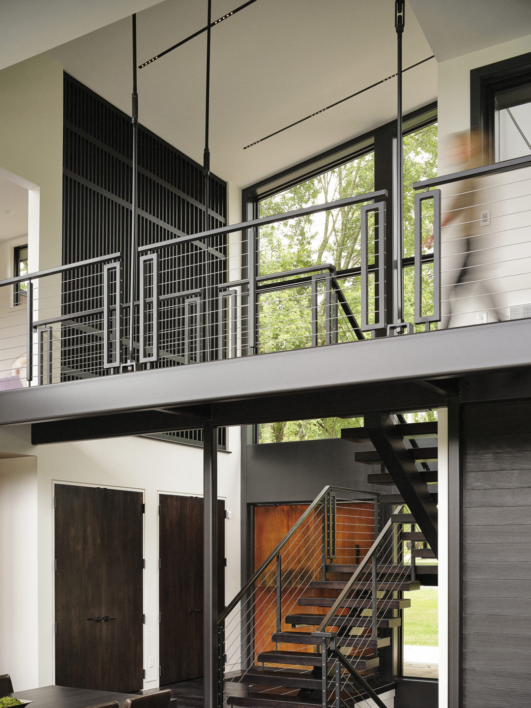 Moreland-Hills-Modern-Evergreen-Homes-Ohio-Stairway